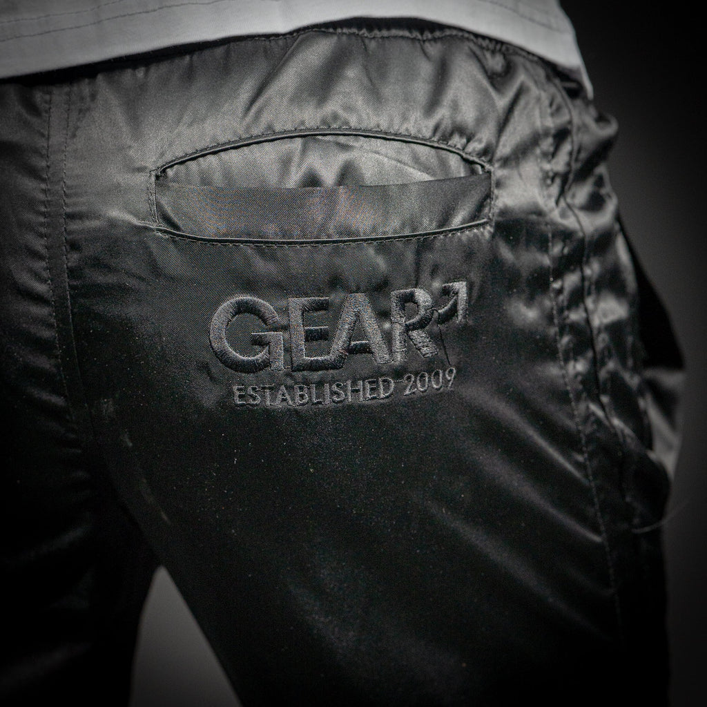 NYLON KINKSTER TRACK PANT BLK