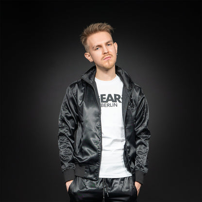 NYLON KINKSTER TRACK JACKET BLK