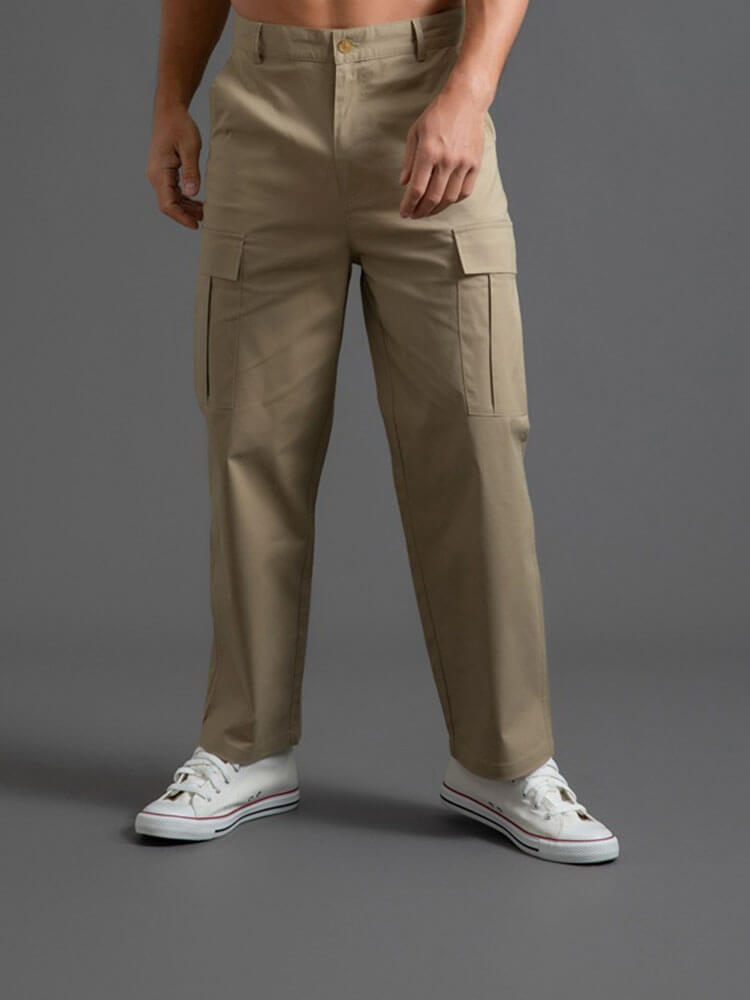 Men's Loose-Fit Outdoor Casual Multi-Pocket Pants