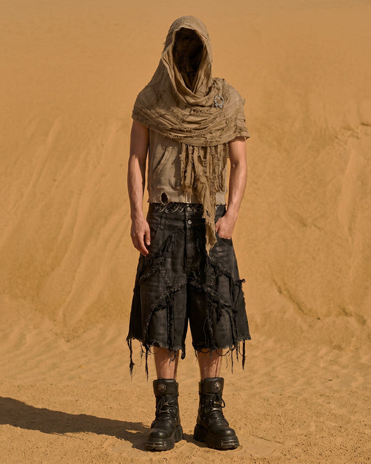 BARREN Series | Apocalyptic Pilgrimage Hooded Wrap Set