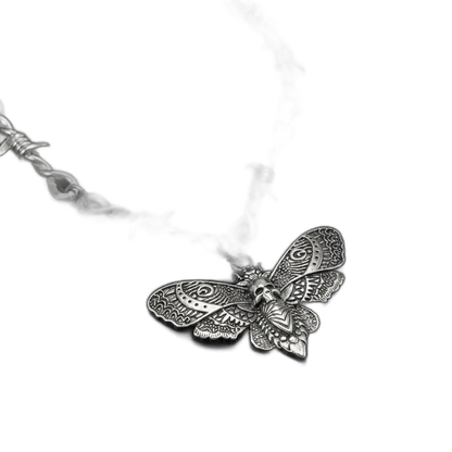 Death Moth Necklace