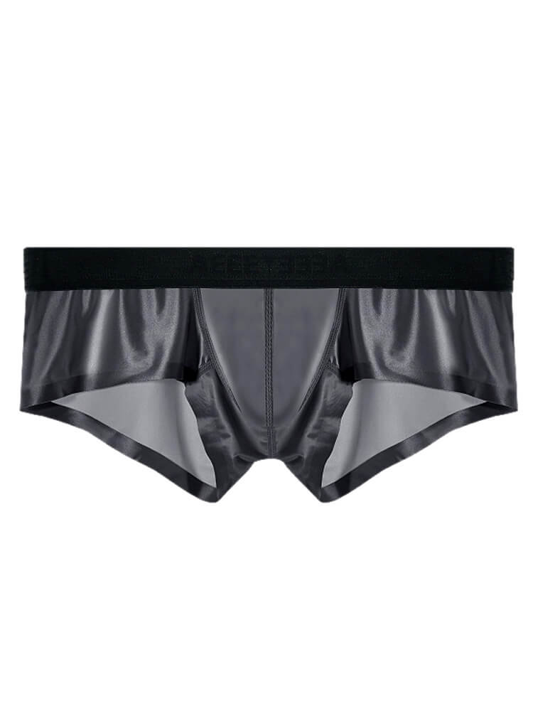Men's Breathable Ice Silk Boxer Briefs
