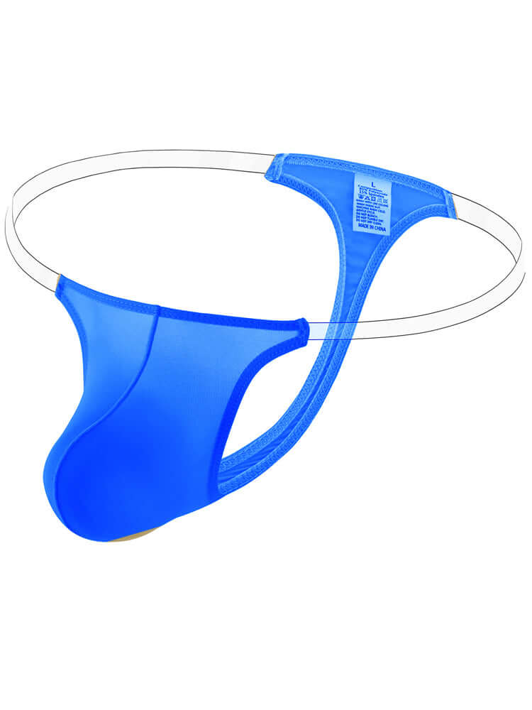 Men's Transparent Ice Silk Sexy Thong