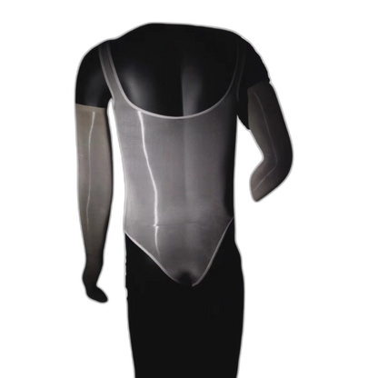 Queer Glow-Up Shiny Member Bodysuit