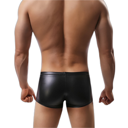 Leather Boxer Briefs