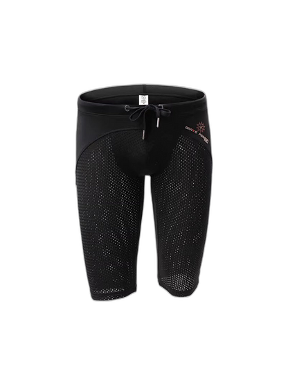 Men’s Athletic Compression Tight Shorts with Drawstring