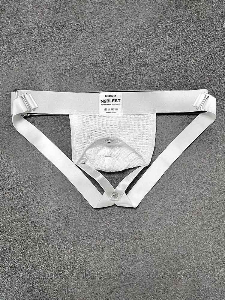 Men's Dual-Use Mesh Breathable Mask Jockstrap