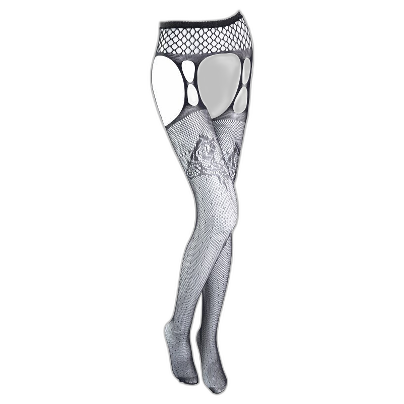 Lace Thigh High Stockings + Suspender Garter Belt