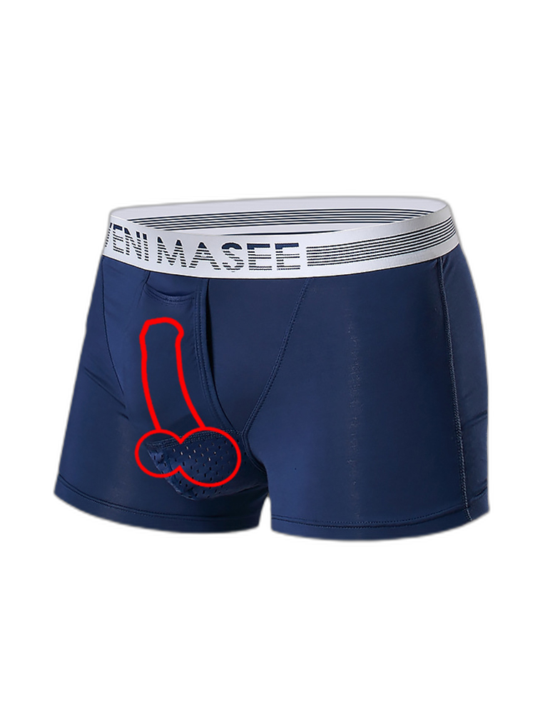 Men's Modal Separate Dual Pouch Underwear