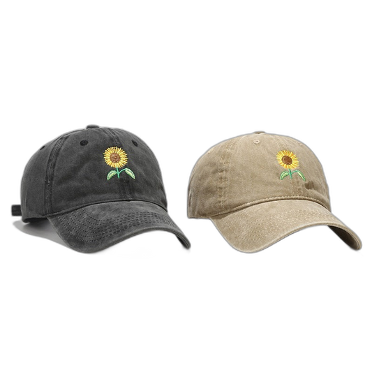 Vintage Sunflower Cap