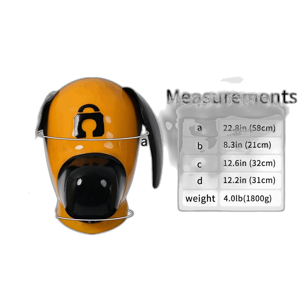 Furrjoi Silicone Lapsus Hood Orange