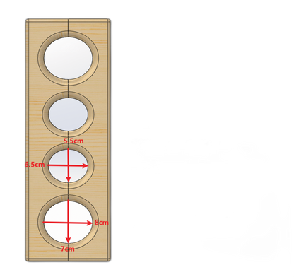 Wooden Fetter (Handcuffs and Ankle-cuffs)