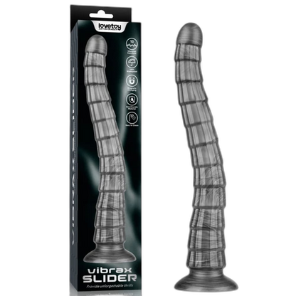 Vibrax Slider - 14.5' Vibrating Dildo - Anal Dilator