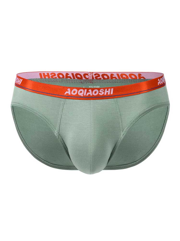 Men's Sexy Low-Rise U-Convex Pouch Modal Briefs