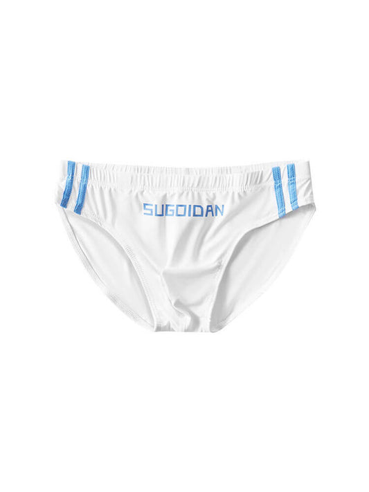 Classic Men's Low-Rise Stretch Nylon Swim Briefs