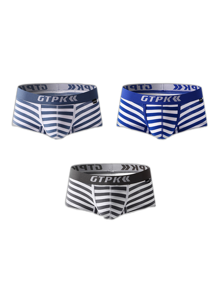 3 Pack Men’s Sexy Breathable Fitness Trunks
