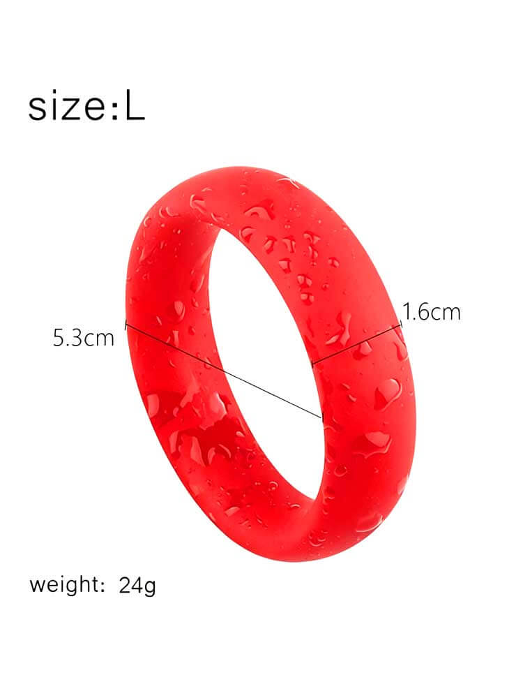 Silicone Locking Sperm Ring Set