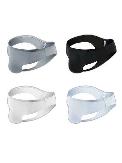 Men's Seamless Low Rise U-Convex Thong
