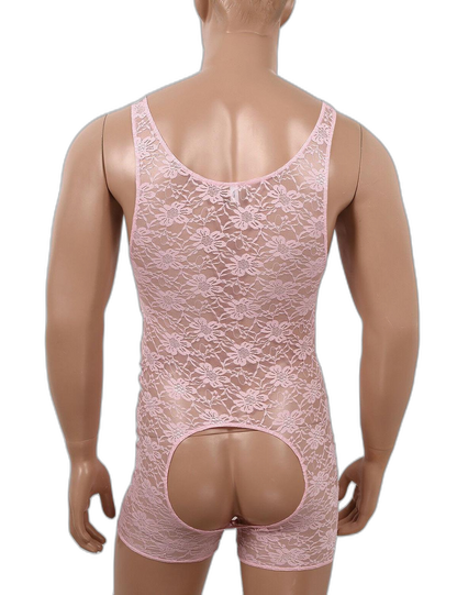 Dainty Delight Open Lace Bodysuit