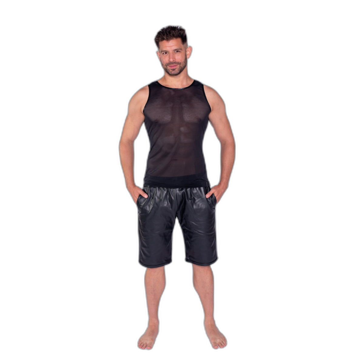 Prowler RED Mesh Vest Black