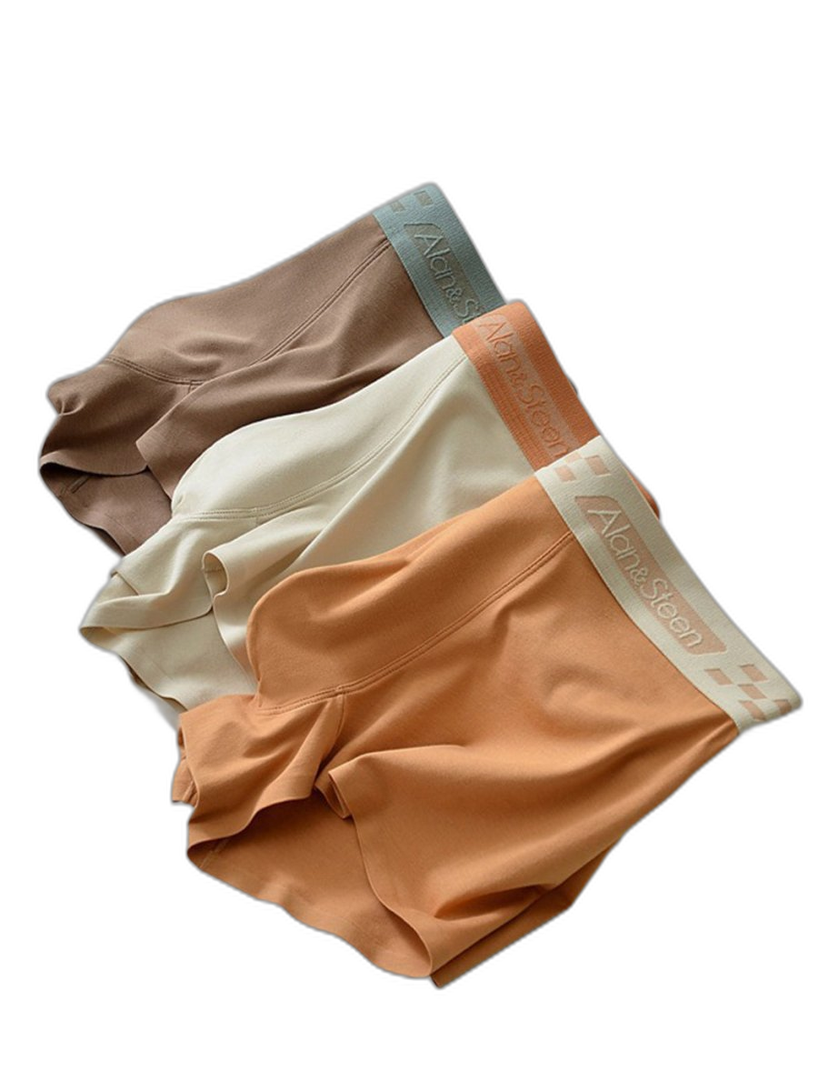 Men’s Contrast Seamless Micro Trunks