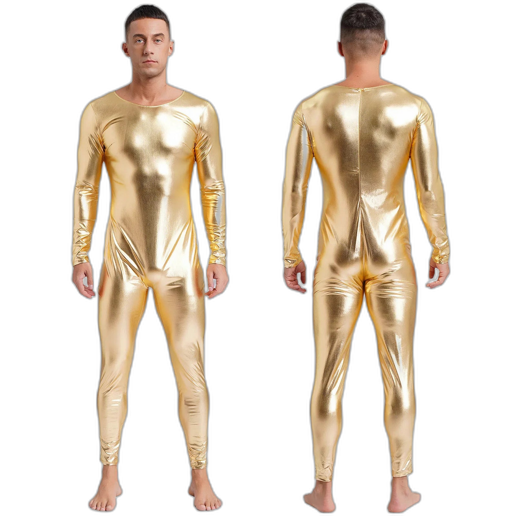 Galactic Vogue Metallic Bodysuit