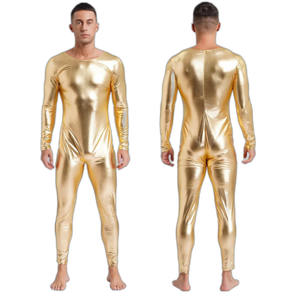 Galactic Vogue Metallic Bodysuit