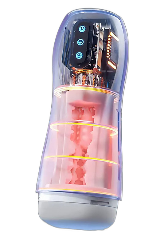 Automatic Sucking & Vibrating Male Masturbator with Heating