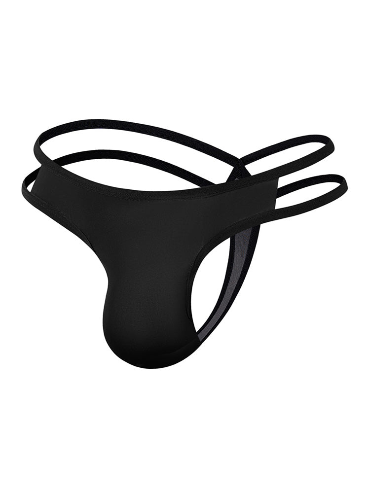 Men's Ultra Thin Breathable Silky Nylon Thong 