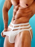 Men's Sexy Low-Rise Cut-Out Seamless Thong