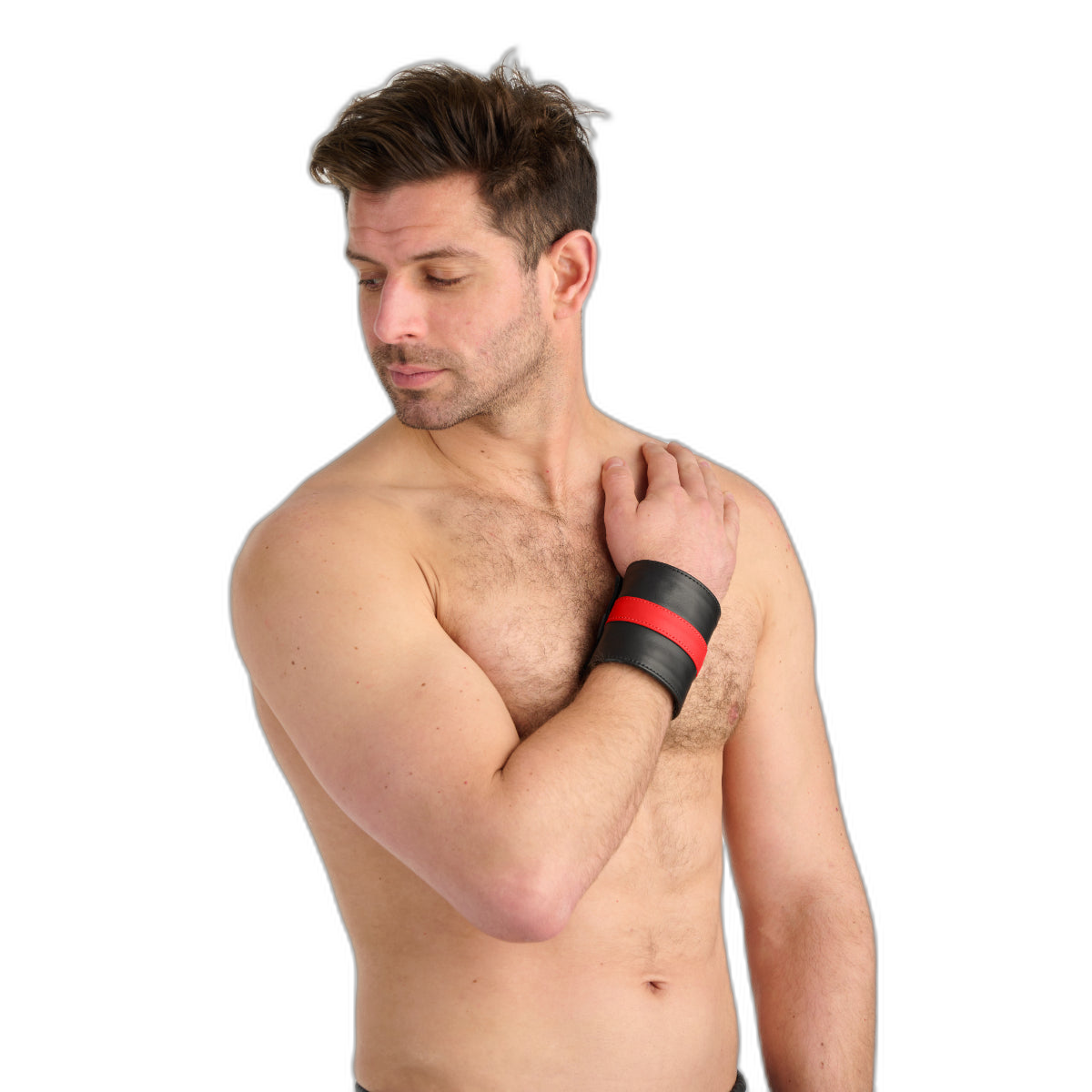 Prowler RED Leather Wrist Wallet Black Red