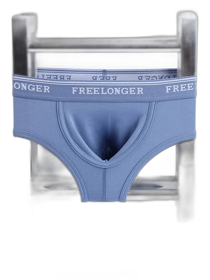 FreeLonger Men's Comfy Big Separate Pouch Thermal Underwear