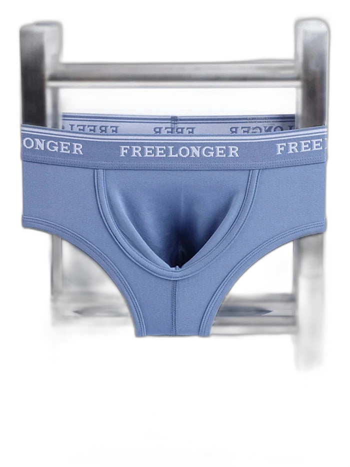 FreeLonger Men's Comfy Big Separate Pouch Thermal Underwear