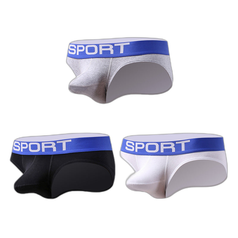 3 Pack Bulge Enhancing Support Men's Underwear