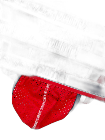 2 Pack Men's Sexy Elastic Waist Micro Mesh Cup Thong