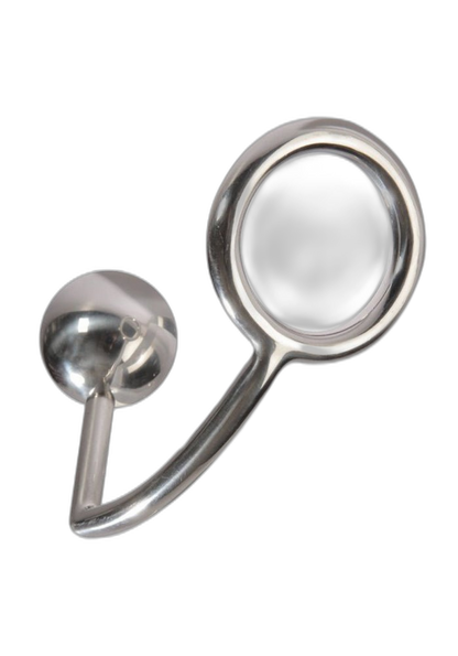 ruff GEAR Stainless Steel Cock Ring 50mm with 30mm Ball