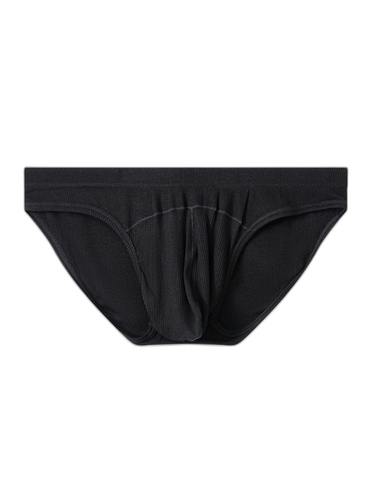 3 Pack Men's Sexy Threaded U-Shaped Briefs