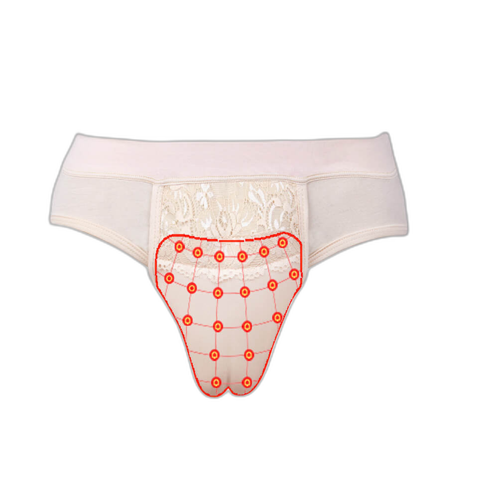Gaff Panties with Silicone Hip Pads for Cross Dressing Men