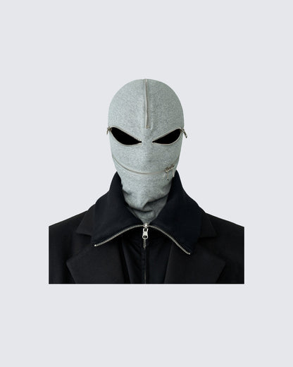 Zipper Knit Mask Cover