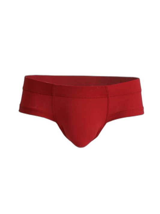 3 Pack Men's Cotton Solid U-Shaped Pouch Briefs