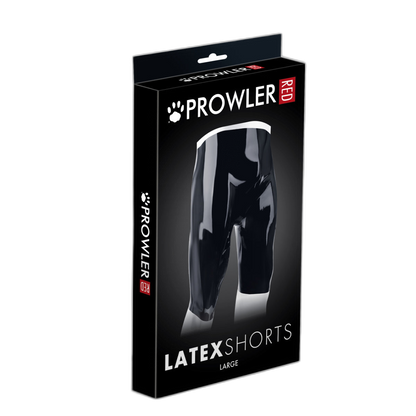Prowler RED Latex Shorts Black Large