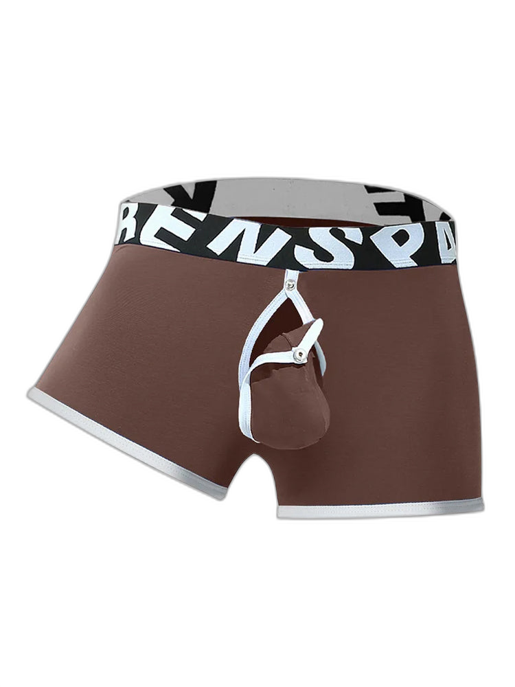2 Pack Men's Modal Sexy Breathable Classic Trunks