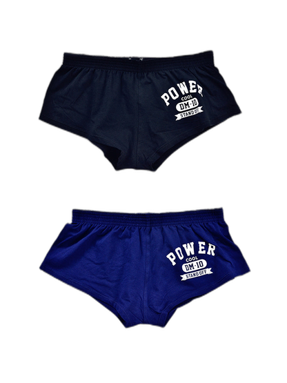 2-pack Men's DM Printed Lettering Low Waist Sexy Cotton Boxer Shorts