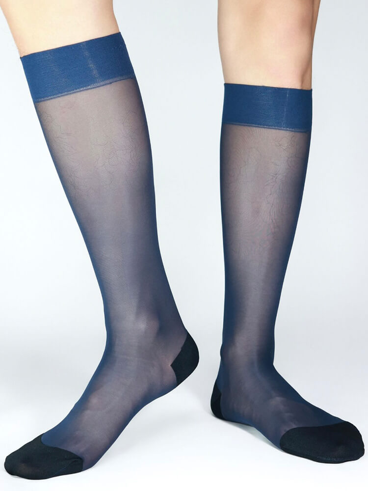 Men's Elastic Breathable Business Calf Socks