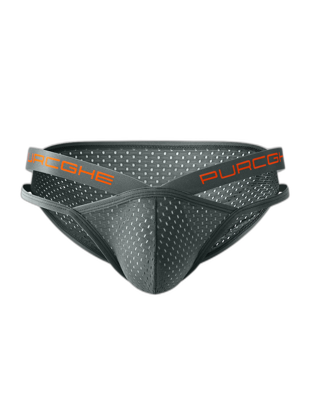 2 Pack Sexy Hollow Out Mesh Briefs for Men