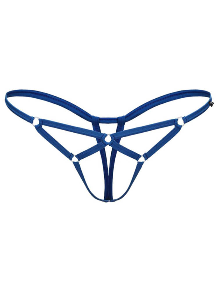 Men's Sexy No-Removal Thin Rope Hollow Thong