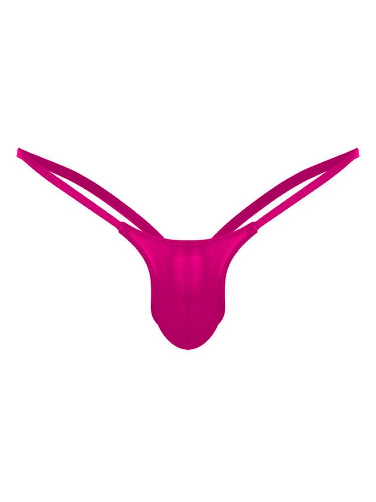 Men's Solid-Color Sexy Thin Jockstrap