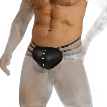 Leather Strap Thong