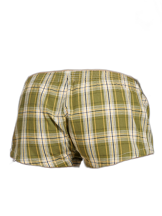 2 Pack Men's Plaid Lounge Shorts, Stylish and Breathable Sleep Trunks