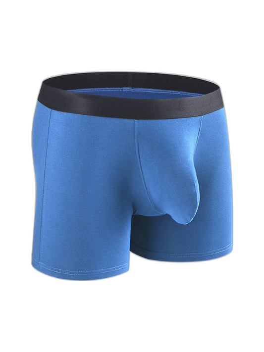 Men's Separate Big Pouch Long Boxer Briefs